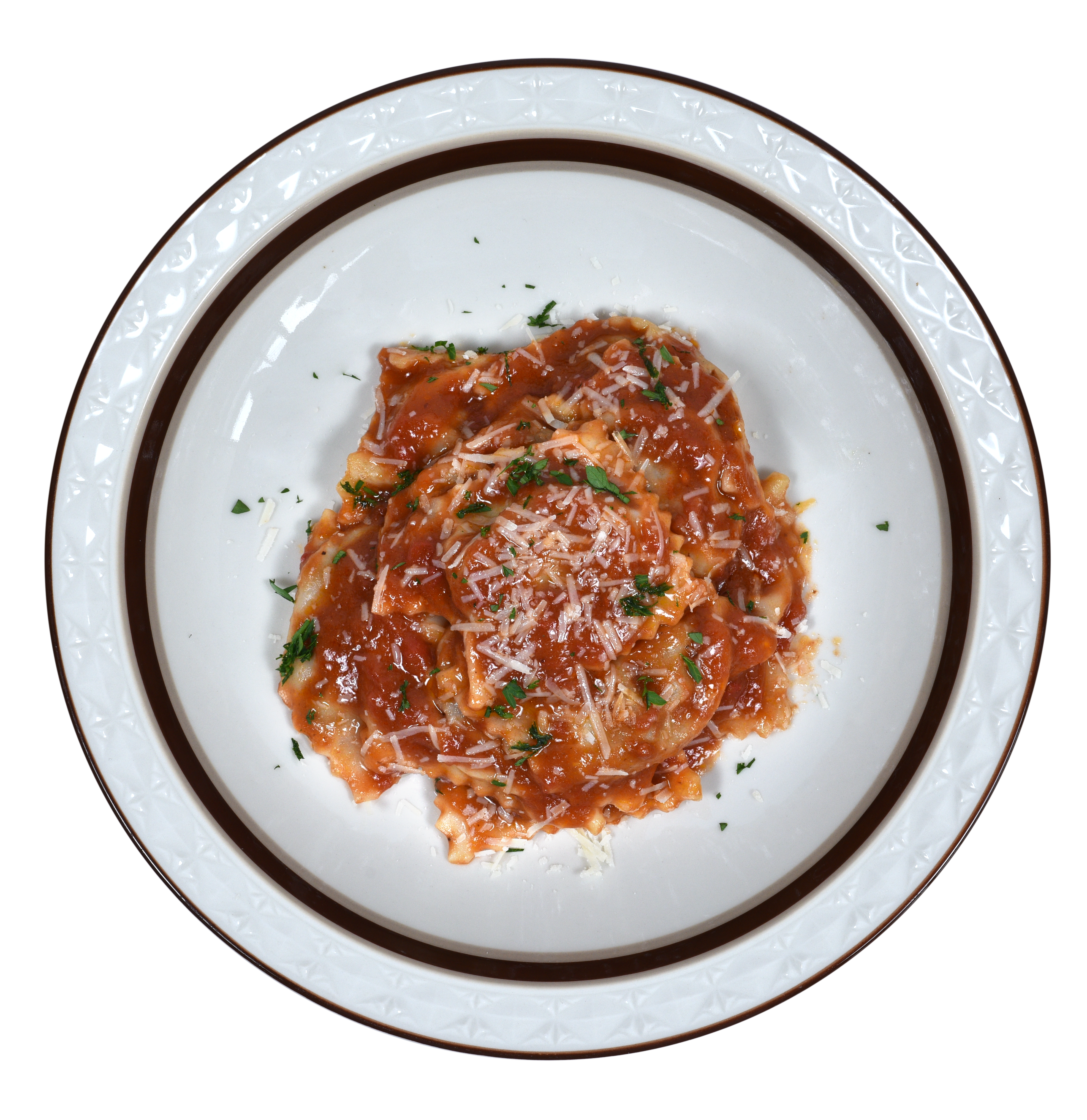 Ravioli nhân thịt bò và sốt cà đặc biệt